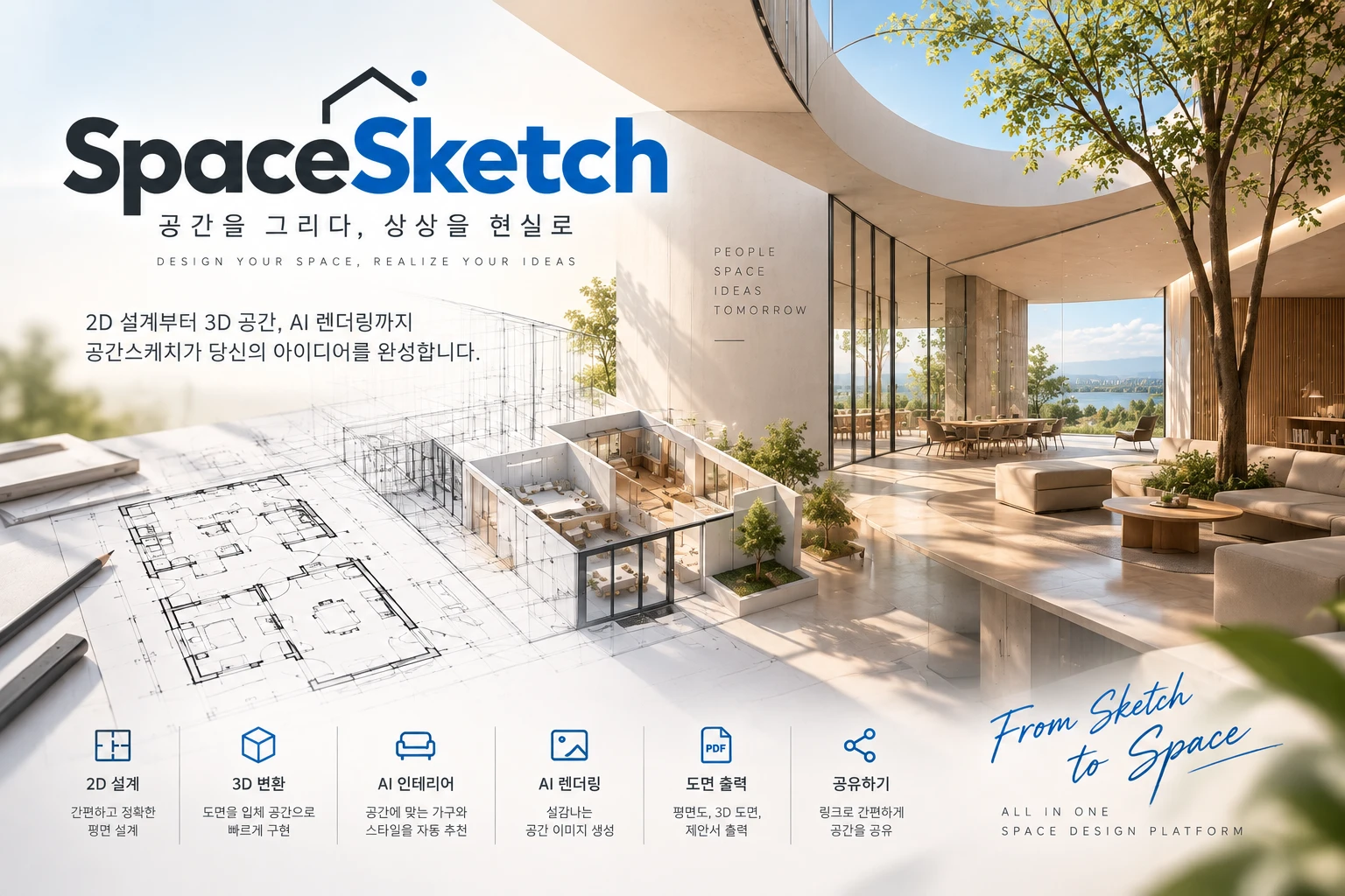 SpaceSketch · 공간을 그리다, 상상을 현실로